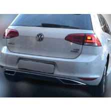 Universal Volkswagen Golf 7 2013-2017 7.5 Görünümlü Astarlı Difüzör