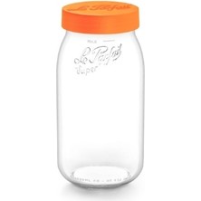 Le Parfait Color Vis Cam Kavanoz 2l Turuncu