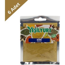 Yeşilyurt Köri 40 G x 6 Adet