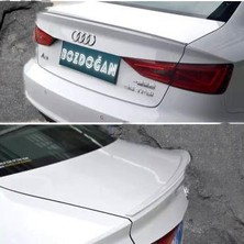 Universal Audi A3 Sedan Astarlı Düz Anatomik Spoiler