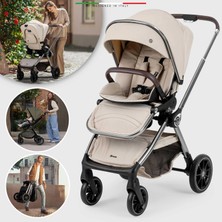 Elele Liberta Çift Yönlü Bebek Arabası Bej