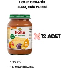 Holle Organik Elma, Erik Püresi 12'li Paket