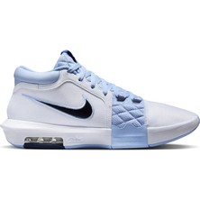 Nike Lebron Witness Vııı Mens Basketball Shoes Erkek Basketbol Ayakkabısı Beyaz Mavi