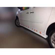 Universal Renault Kangoo 2 (2009-2019) Astarlı Düz Yan Marşpiyel