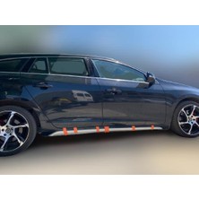 Universal Volvo S60 2011- Astarlı Düz Kasa Yan Marşpiyel