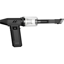 Lenyes LTF03 Dijital LED Ekranlı Çok Fonksiyonlu Turbo El Fanı Siyah