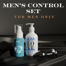 Ada Marketing Erkeklere Özel 50 ml Ters Ilişki Kremi + 250 ml Çilekli Lovemen Jel + Taşlı Plug Set