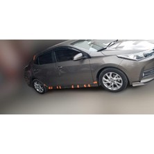 Universal Toyota Corolla 2013-2019 Astarlı Düz Yan Marşpiyel