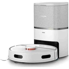 Philips Homerun 3000 Serisi Aqua XU3110/02 Çöp Istasyonlu Beyaz Akıllı Robot Süpürge (Outlet-Teşhir)