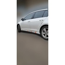 Universal Volkswagen Golf 7.5 2017-2020 Astarlı Düz Marşpiyel