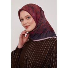 Levidor Royal Eşarp Batik Desen Mor