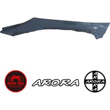 Mototika Arora Safari Pro Sol Marşbiyel Nardo Gri TK00122