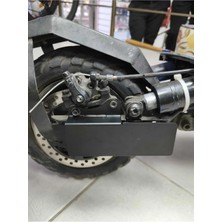 Bisiklet Dünyam Motor Kablo Koruma Demiri Onvo 011 / 012 / 12X Plus Scooter Uyumlu - Darbe Önleyici Metal