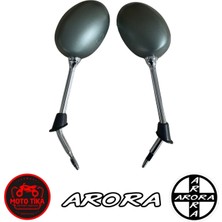 Mototika Arora Mojito 125 Ayna Takımı Yeşil TK00161