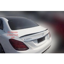 Universal Mercedes C Serisi 2015- Astarlı Ince Anatomik Spoiler (W205)