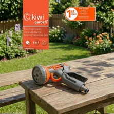 Kiwi Garden KGWG-216 8 Fonksiyonlu Otomatik Bahçe Sulama Tabancası Seti