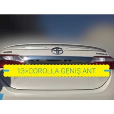 Universal Toyota Corolla 2013-2019 Astarlı Geniş Anatomik Spoiler