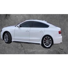Universal Audi A4 2008- Astarlı Racing Yan Marşpiyel (Tek Renk 204 Cm)