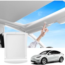 Space Tesla Model Y Elektrikli Cam Tavan Perdesi