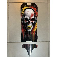 Bisiklet Dünyam Onvo Scooter Rx8 Pleksi Tabanlık - Standart Vida Delikli Deck 2.8mm Asi Ruh