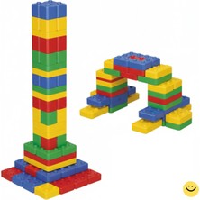 Bahçe Oyuncak Dev Tuğla Seti Geçmeli Inşa Blokları 3+ Yaş Kreş Anaokulu Eğitici Aktivite Oyun