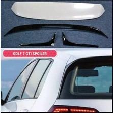 Universal Volkswagen Golf 7 2013-2017 Astarlı Gti Anatomik Spoiler 4 Prç