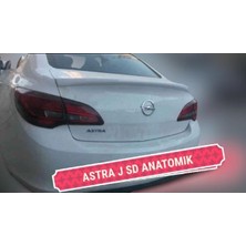 Universal Opel Astra J 2010-2016 Sd Astarlı Anatomik Spoiler