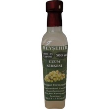 Çörekotacı Beyşehir Yeşil Üzüm Sirkesi, %100 Ev Yapımı, Katkısız, Doğal Fermente, 500 ml
