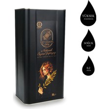Elif Hanım Çiftliği 5 Litre / 0.2 asit - Soğuk Sıkım Naturel Sızma Zeytinyağı