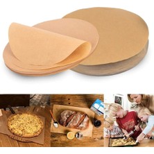 Mcg® 50 Adet Air Fryer Pişirme Kağıdı Yağ Geçirmez  21,5 cm Yuvarlak Model Xxl Model Uyumlu