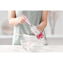 Babyjem Süngerli Biberon Fırçası Pembe