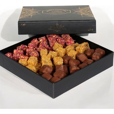 Lokumcu Adem Baba_Çifte Mixed Lokum(Gül yapraklı Antep Fıstıklı-Kadayıf Antep Fıstıklı-Çikolata Kaplı Fındıklı Lokum)