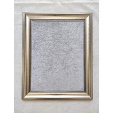Tuğra Tablo Tuğra Çerçeveli Filografi Tahtası 40 x 50 cm Gri Kumaş Malzeme Özellikleri ile Kullanıma Hazır