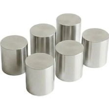 Mottopi Paslanmaz Çelik Silindir Viski Soğutma Seti,Paslanmaz Çelik Buz Silindiri,Metal Buz Küpü