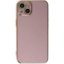  iPhone 14 Kılıf Volet Silikon - Mor