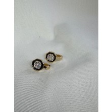 Özel Seri Iri Kesme Taş Küpe