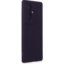  Vivo V29 Lite Kılıf Nano Içi Kadife Silikon - Mor