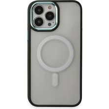  iPhone 15 Pro Kılıf Room Magneticsafe Silikon - Köknar Yeşili