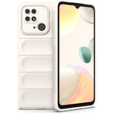  Xiaomi Redmi 10C Kılıf Optimum Silikon - Krem