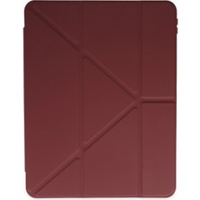  Xiaomi Redmi Pad Se Kılıf Kalemlikli Mars Tablet Kılıfı - Mürdüm