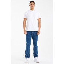 JUST UNIQUE DENIM J.U.D Rene 279 Erkek Koyu Mavi Jean Pantolon Straight Kesim Normal Bel Rahat Kalıp