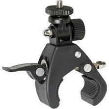 Ayex AX-BM02 1/4'' Vidalı Sabitleme Kelepçesi 16-36 mm Gidon Boru ve Tripod Uyumlu 180° Ayarlanabilir