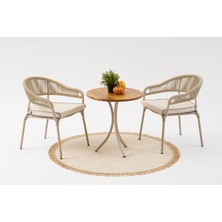 Divona Home Bremen Terea Bahçe Balkon Bistro Set