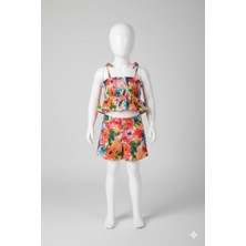 Sisley Kız Çocuk Renkli Mix Şort