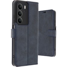  Realme C75 4g Trend S Plus Kapaklı Kılıf - Lacivert