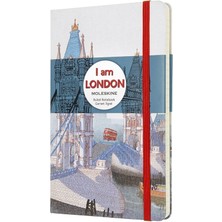 Moleskine Özel Seri "ı Am London" Çizgili Defter L Boy