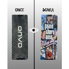 Bisiklet Dünyam Onvo Scooter 012 Pleksi Tabanlık - Standart Vida Delikli Deck 2.8mm Gta Vice City