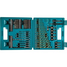 Makita B-49373 Delme ve Vida-Bit, 18 V, Mavi, Set 75 Adet
