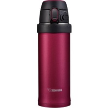 Zojirushi SM-QAF60 Vakumlu Kulplu Termos Bardak 0.60L Hibiskus Kırmızı