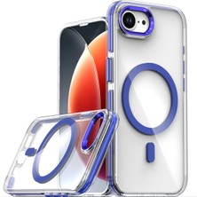  iPhone 16E Bella Magsafe Kapak - Mavi